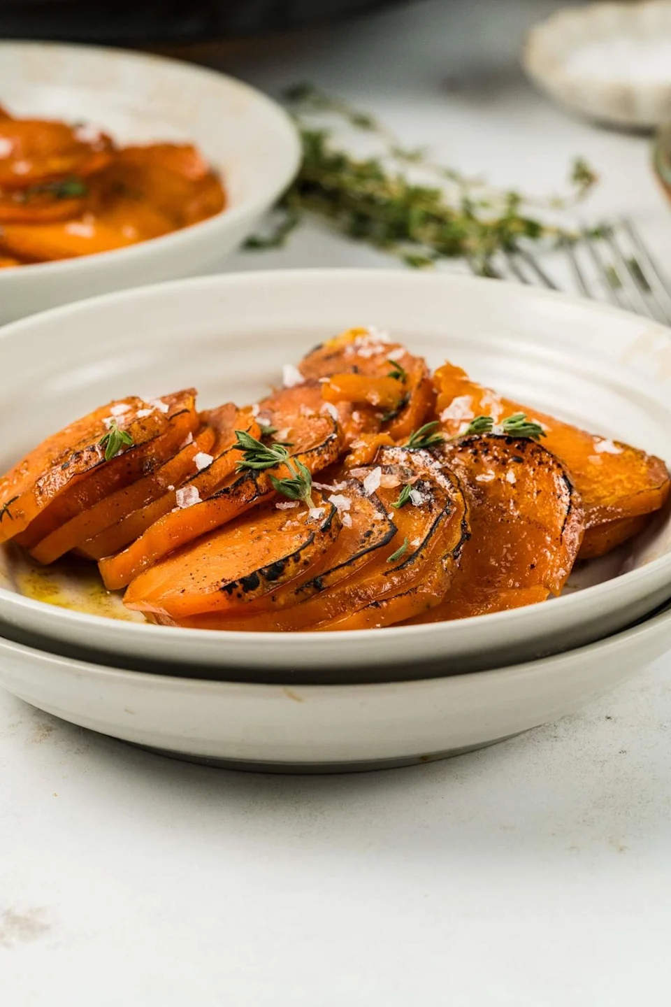 Orange Glazed Sweet Potatoes - Photo Credit: xoxoBella.