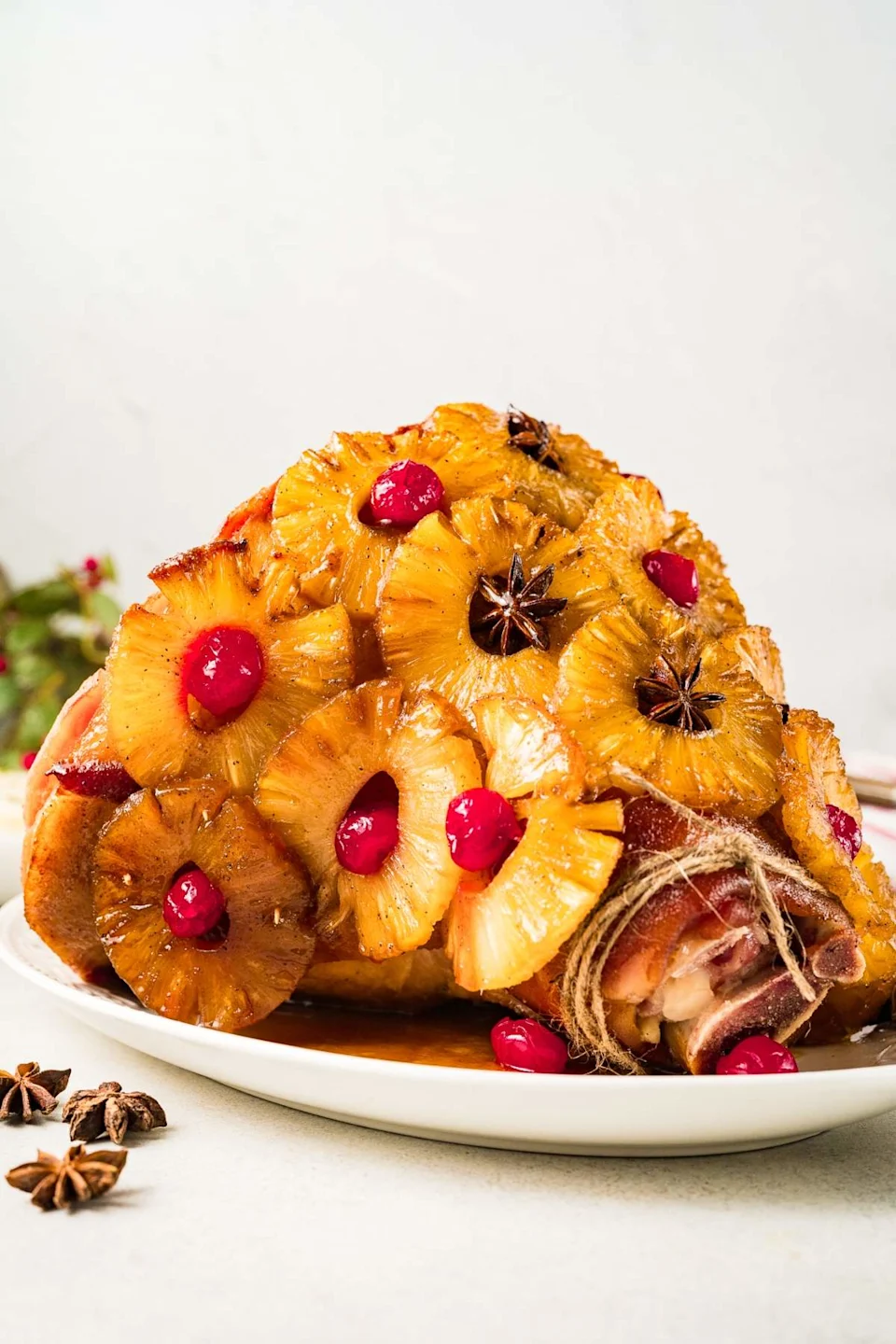 Pineapple Glazed Ham - Photo Credit: xoxoBella.