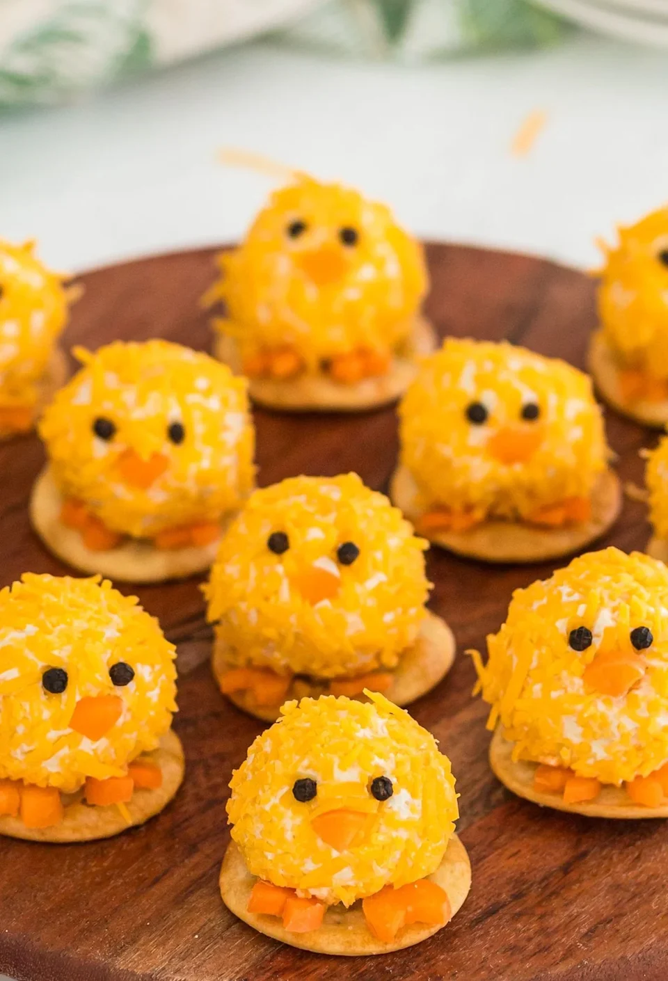 Baby Chick Mini Cheese Balls - Photo Credit: xoxoBella.