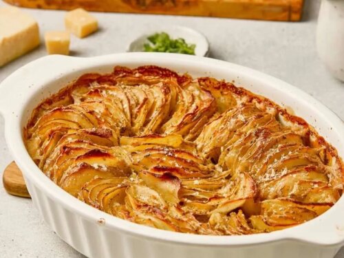 Creamy Scalloped Potatoes - Photo Credit: Seasonal Cravings.