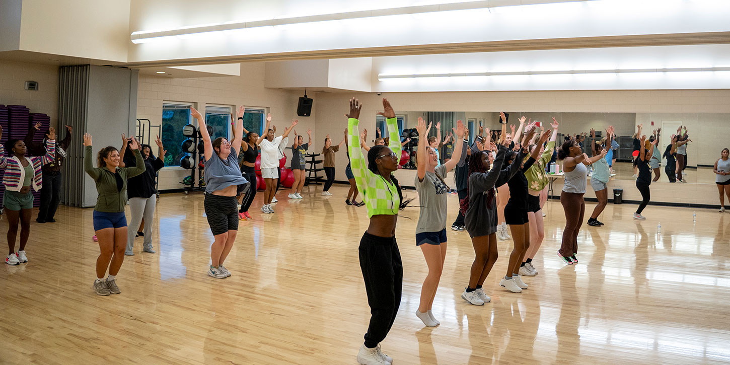 campus rec group fitness