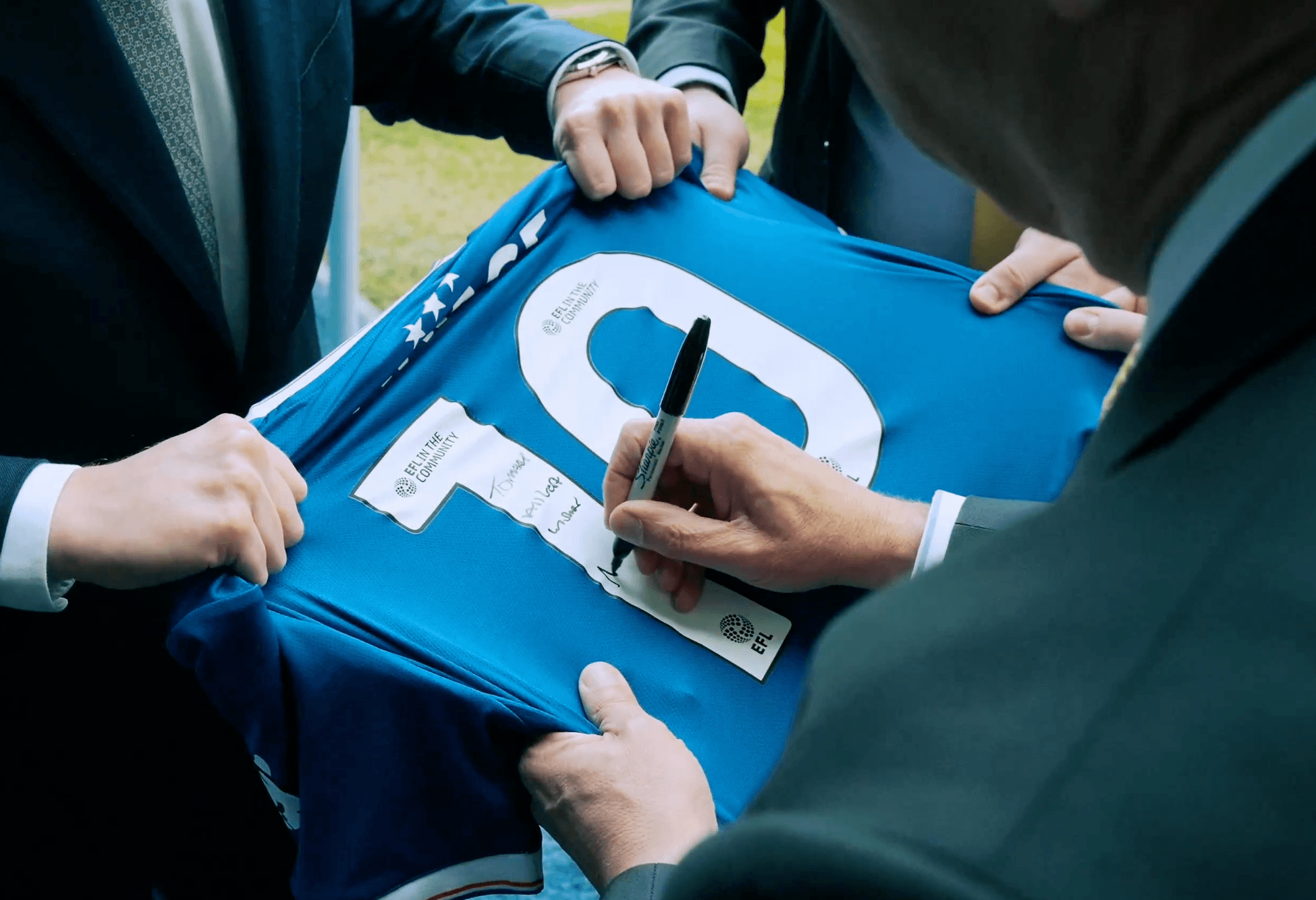 Ipswich Town and Nigel Farage: private lunches, free shirts and staff complaints