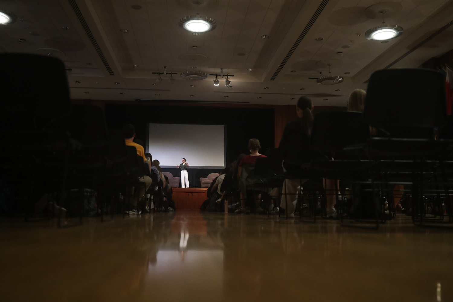 Olympic gymnast Laurie Hernandez talks about mental health at UI