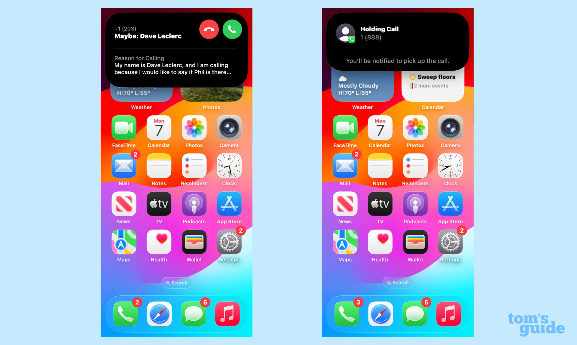 Get hold of call screening and assistance features in iOS 26
