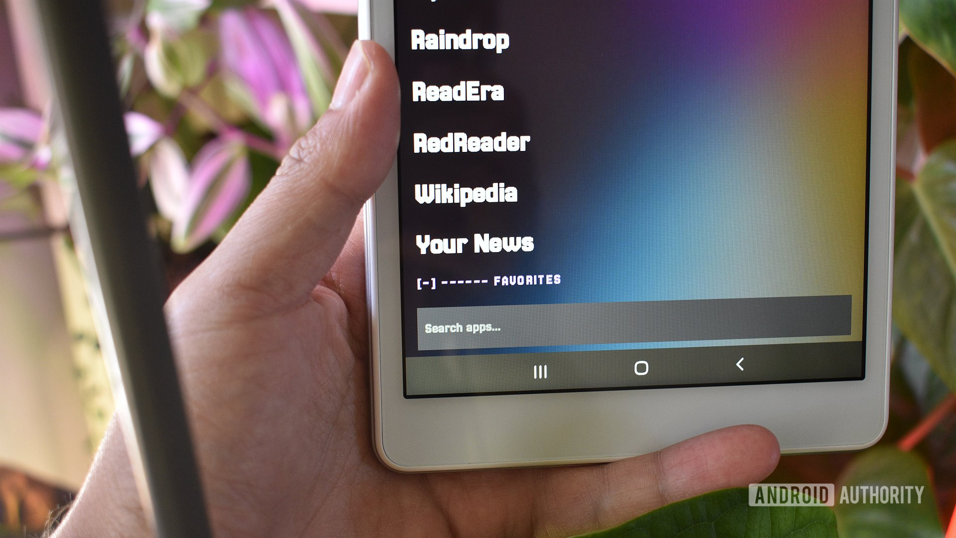 Maco Android Launcher on Tablet 2