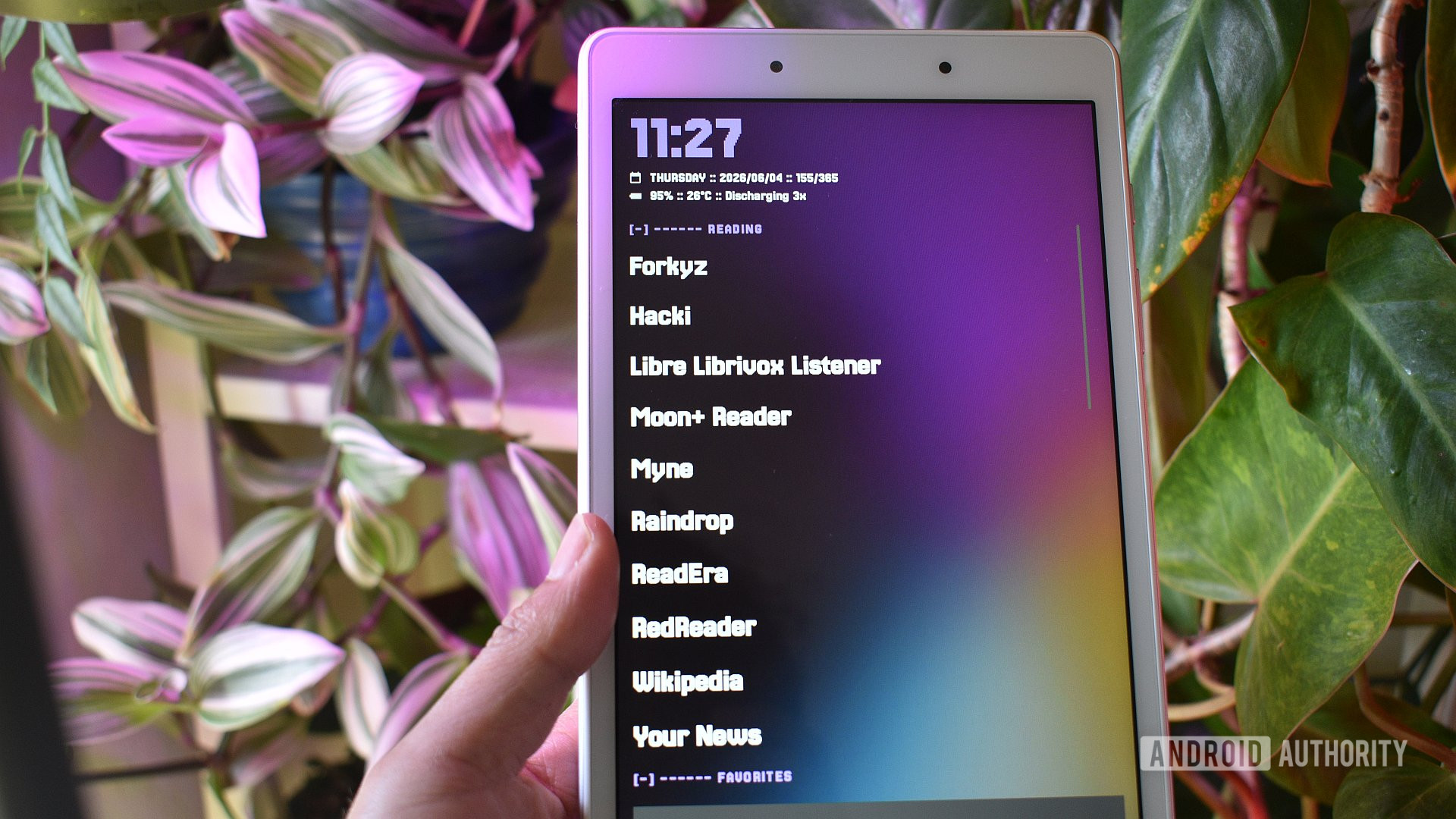 Maco Android Launcher on Tablet 3