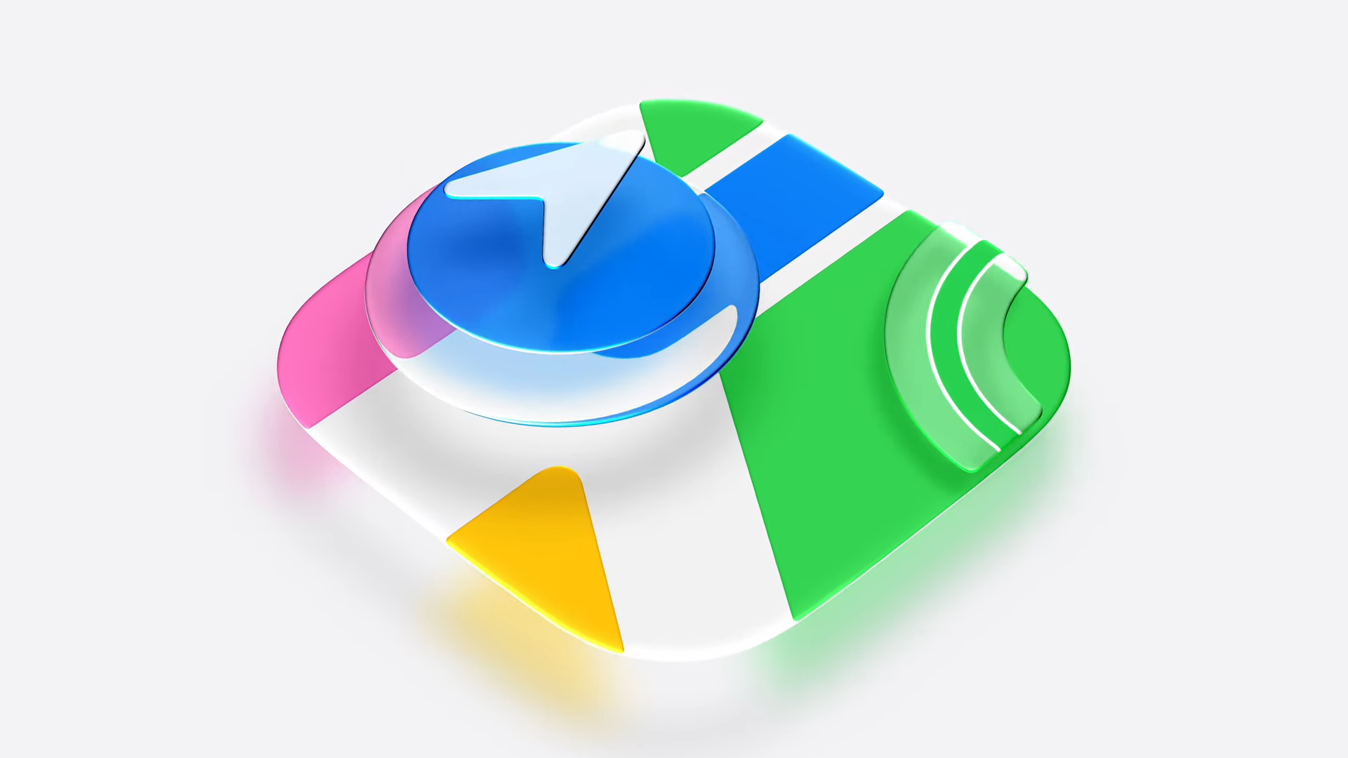 Liquid glass on app icons at WWDC 2026