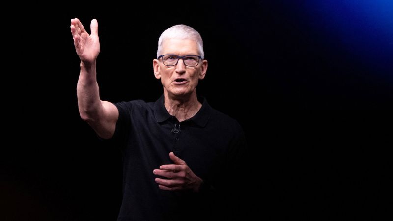 This may be Tim Cook's last big moment as Apple's CEO CNN Business